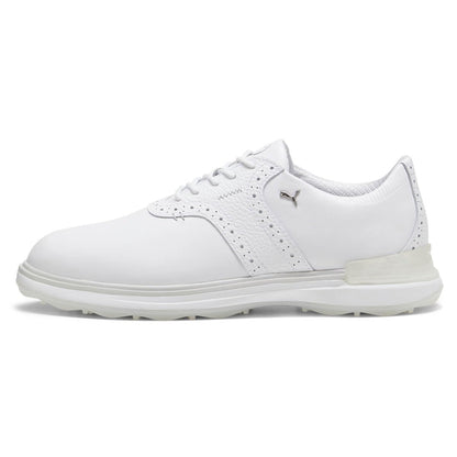 PUMA Men's Avant Golf Shoes - 10 - White Feather Gray Black