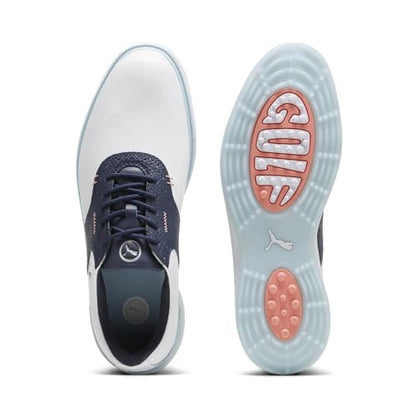 PUMA Men's Avant Golf Shoes - 11 - Puma White - deep Navy