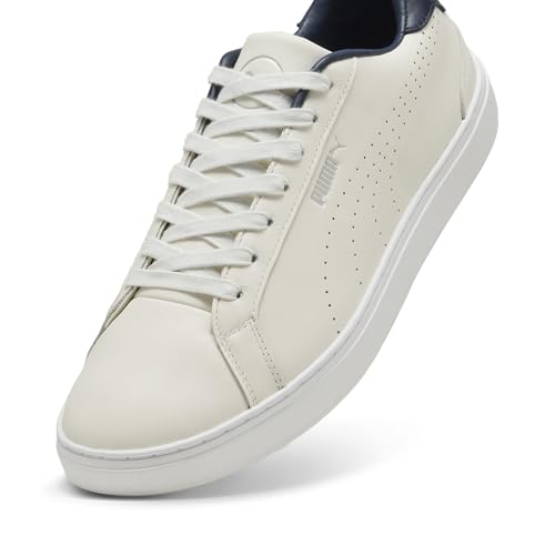 PUMA Men's Classic G Golf Shoes - 8.5 - Warm White - deep Navy
