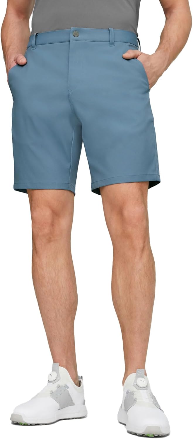 PUMA Men's Dealer Short 8 - Ocean Tropic - 30W x 8L