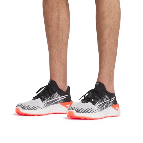 PUMA Men's Electrocat Nitro Golf Shoes - 9.5 - Puma Black - strong Gray - fast Yellow