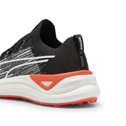 PUMA Men's Electrocat Nitro Golf Shoes - 9.5 - Puma Black - strong Gray - fast Yellow