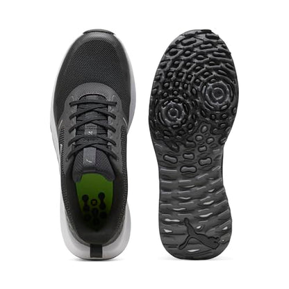 PUMA Men's Fusion Grip 6 Golf Shoe - 8.5 - White/Black