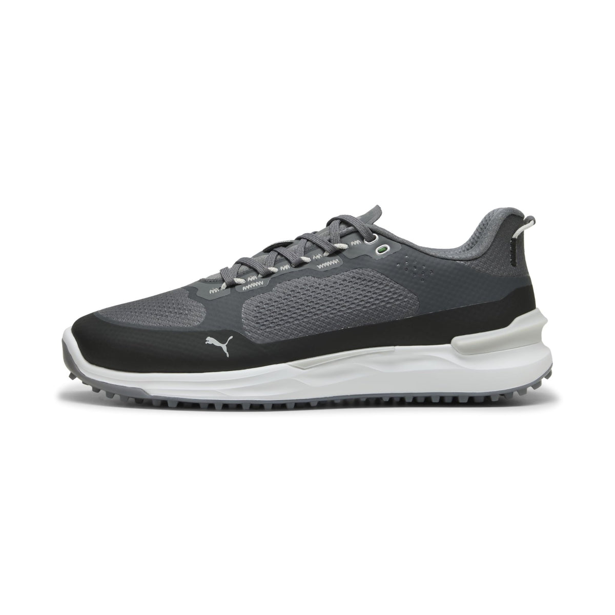 PUMA Men's Ignite Elevate X Golf Shoes - 15 - Puma White - deep Navy - modern Mint