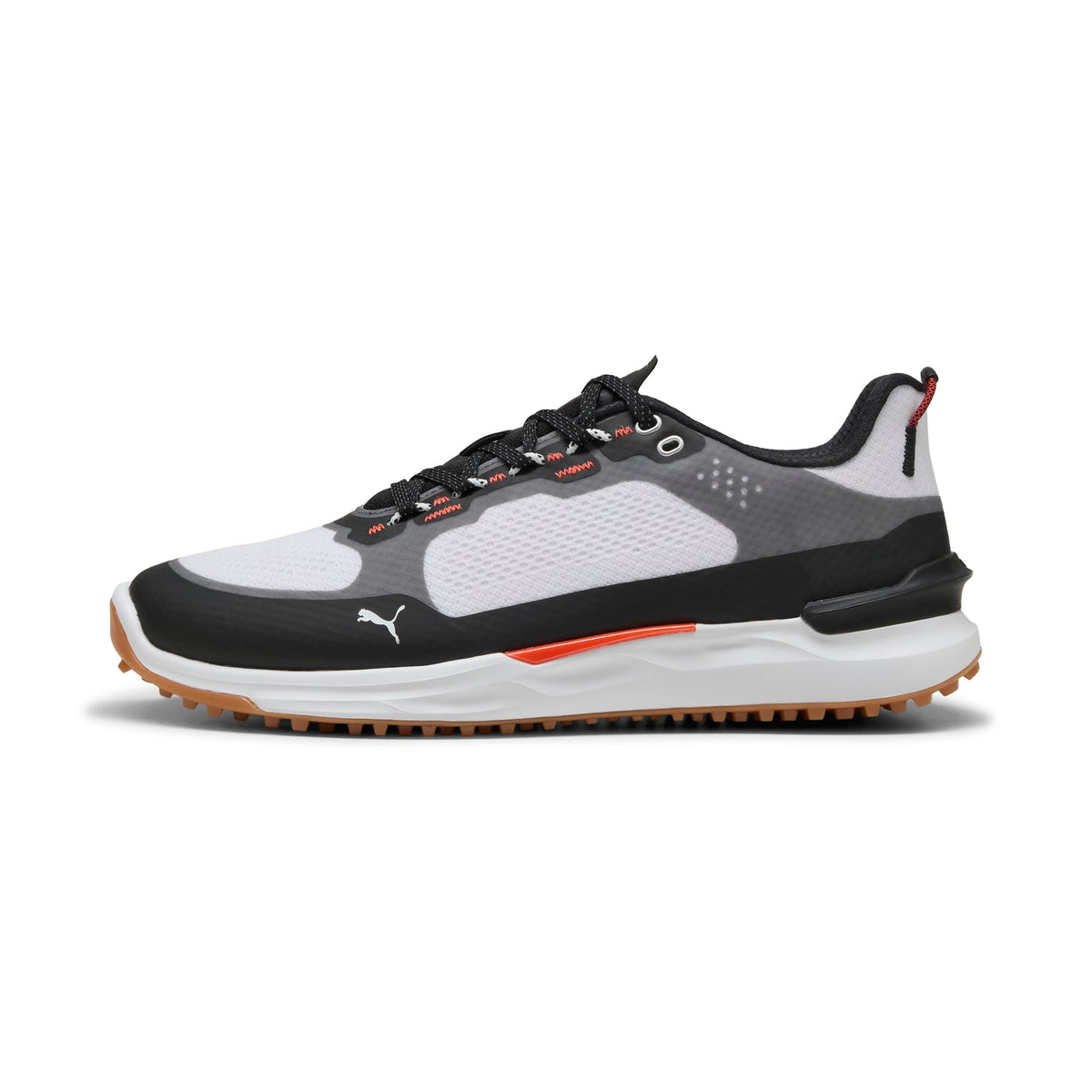 PUMA Men's Ignite Elevate X Golf Shoes - 15 - Puma White - deep Navy - modern Mint