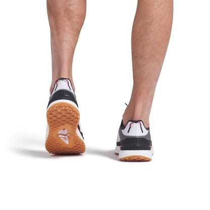 PUMA Men's Ignite Elevate X Golf Shoes - 7.5 - White/Black