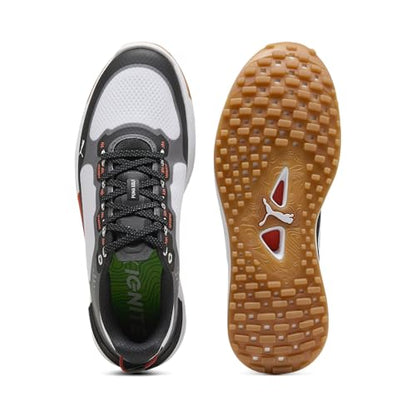 PUMA Men's Ignite Elevate X Golf Shoes - 7.5 - White/Black