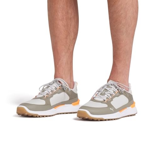 PUMA Men's Ignite Elevate X Golf Shoes - 7.5 - White/Black