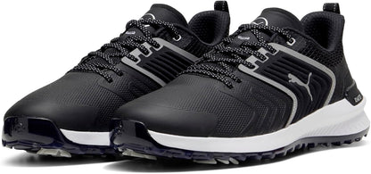 PUMA Men's Ignite Innovate Golf Shoes - 7.5 - White/Black