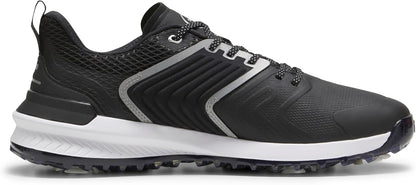PUMA Men's Ignite Innovate Golf Shoes - 7.5 - White/Black