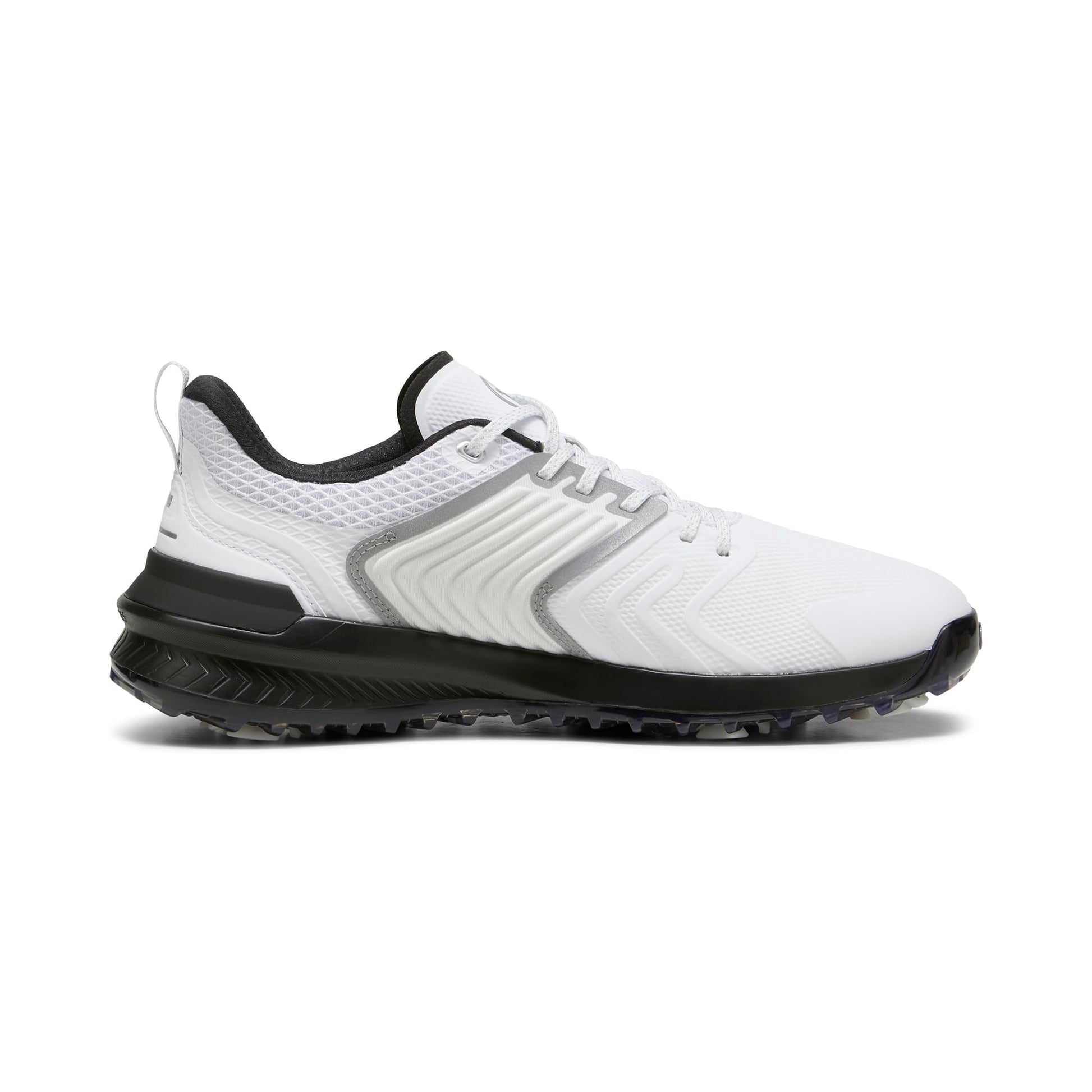 PUMA Men's Ignite Innovate Golf Shoes - 7.5 - White/Black