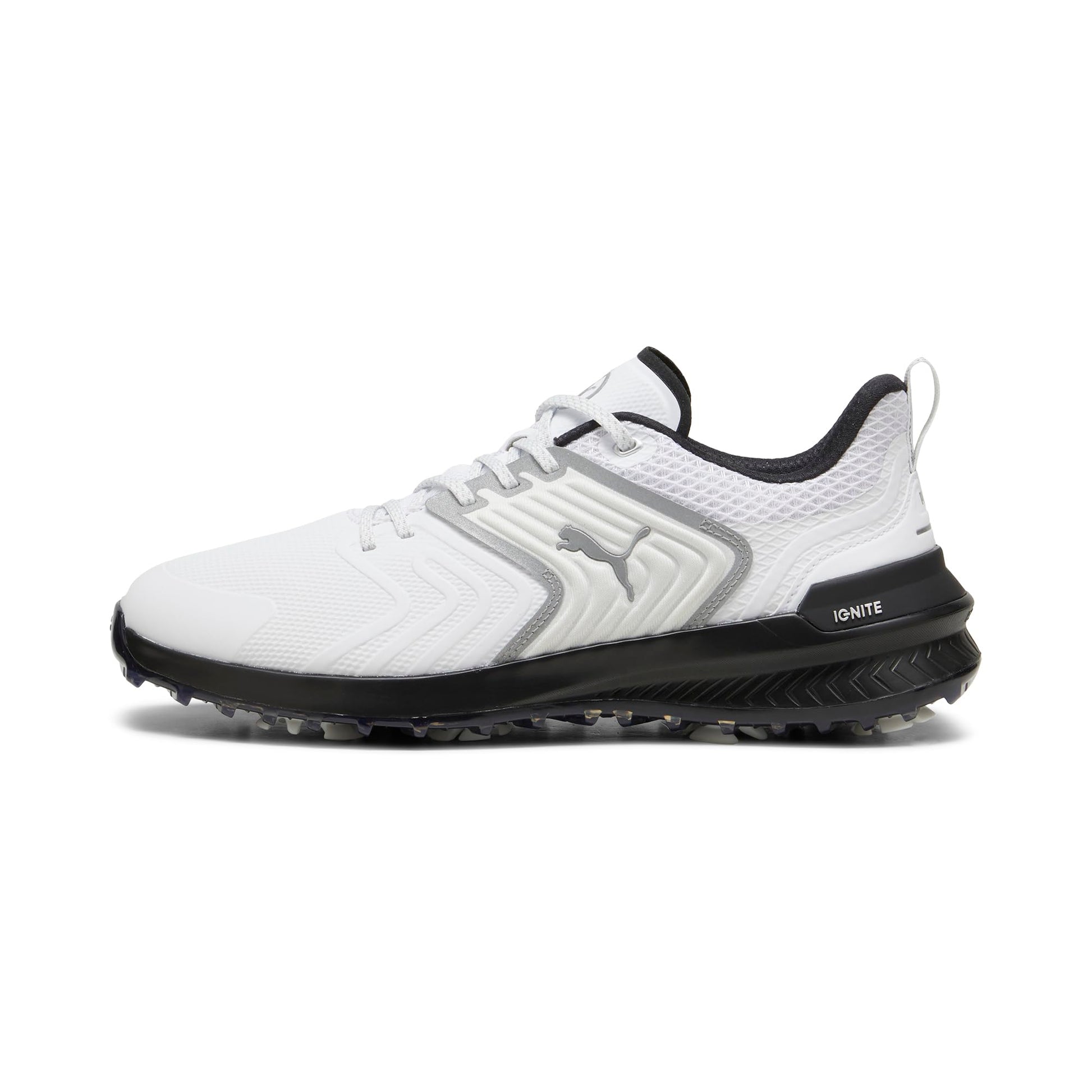 PUMA Men's Ignite Innovate Golf Shoes - Puma White - cool Light Gray - 9.5