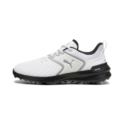 PUMA Men's Ignite Innovate Golf Shoes - Puma White - cool Light Gray - 9.5