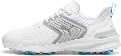 PUMA Men's Ignite Innovate Golf Shoes - Puma White - cool Light Gray - 9.5