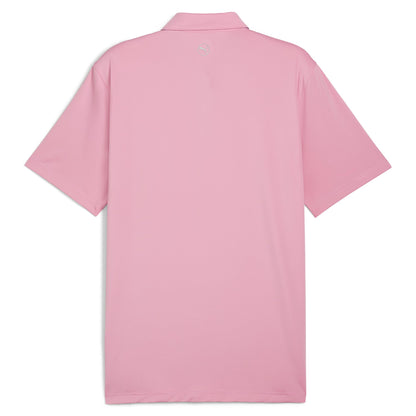 PUMA Men's Mattr Brigade Polo - Deep Navy - ash Gray - Small