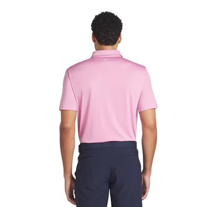 PUMA Men's Mattr Brigade Polo - Deep Navy - ash Gray - Small