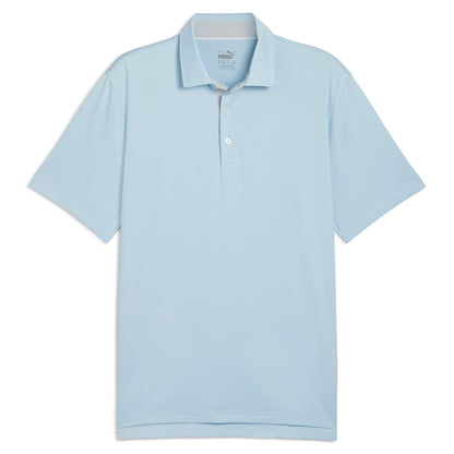 PUMA Men's Mattr Brigade Polo - Deep Navy - ash Gray - Small