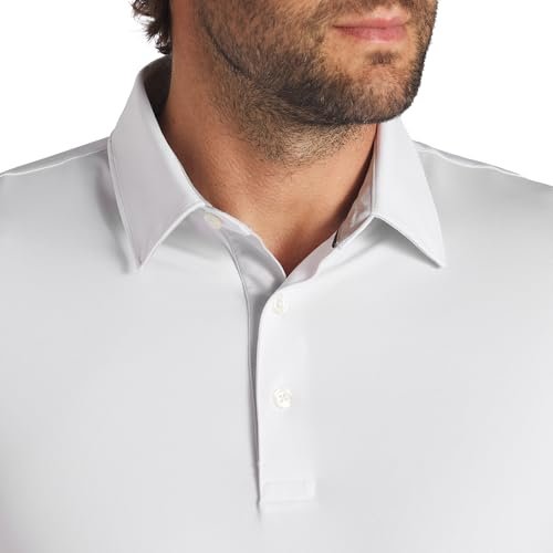 PUMA Men's Mattr Brigade Polo - Deep Navy - ash Gray - Small