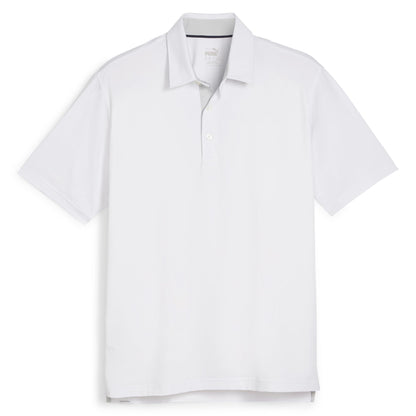 PUMA Men's Mattr Brigade Polo - Deep Navy - ash Gray - Small