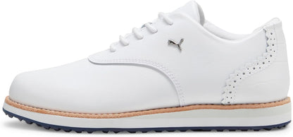 PUMA Women's Avant Golf Shoes - 9.5 - Puma White - deep Navy