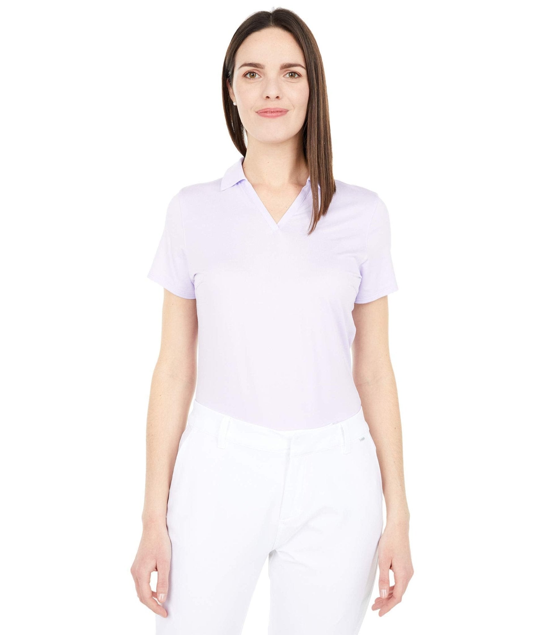 PUMA Women's Cloudspun Free Polo - X - Small - Teaberry Heather