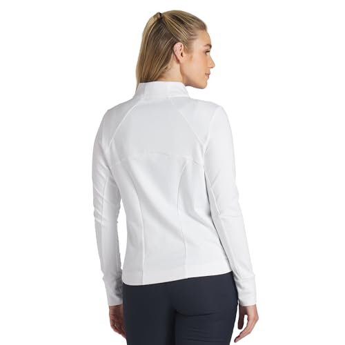 PUMA Women's Cloudspun Heather Full Zip Jacket - X - Small - Puma Black Heather