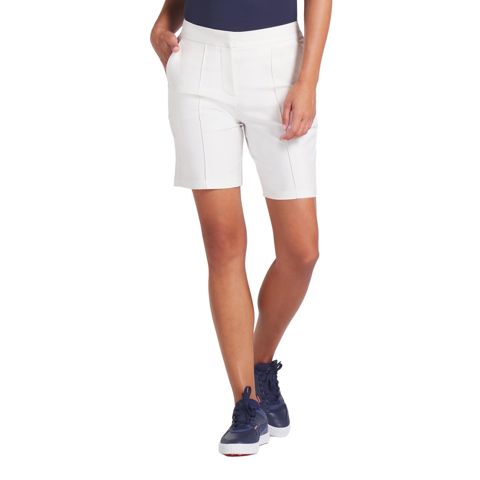 PUMA Women's Costa Short 8.5 - Large - Warm White