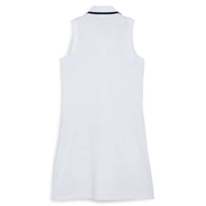 PUMA Women's Everyday Pique Dress - Large - White Glow