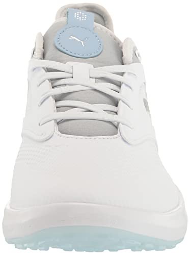 PUMA Women's Ignite Malibu Golf Shoe - 12 - Puma Navy - icy Blue - p