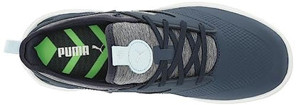 PUMA Women's Ignite Malibu Golf Shoe - 12 - Puma Navy - icy Blue - p