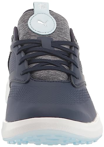 PUMA Women's Ignite Malibu Golf Shoe - 12 - Puma Navy - icy Blue - p