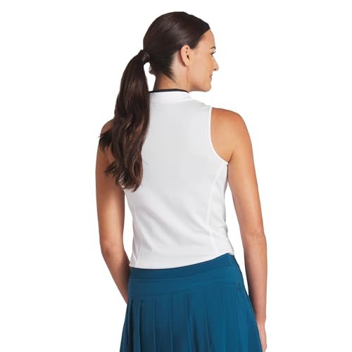 PUMA Women's Range Sl Pique Top - Large - Dark Myrtle