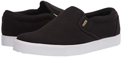 Puma Women's Tustin Summer Golf Shoes - 7 - Black/Team Gold
