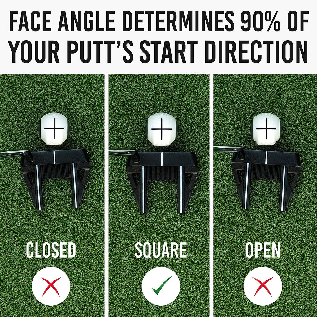 Puttout Devil Ball Face Angle Trainer - Perfect Your Putting - -