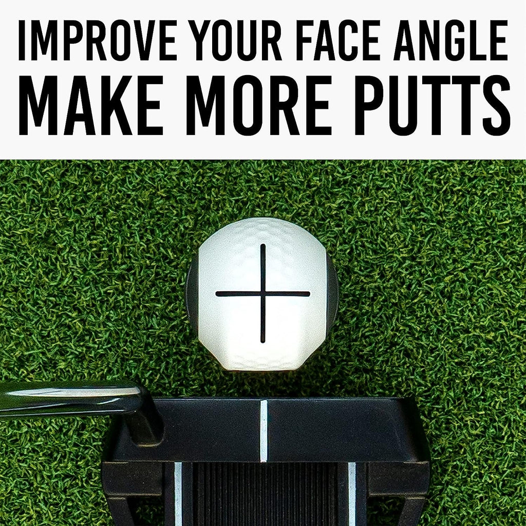 Puttout Devil Ball Face Angle Trainer - Perfect Your Putting - -