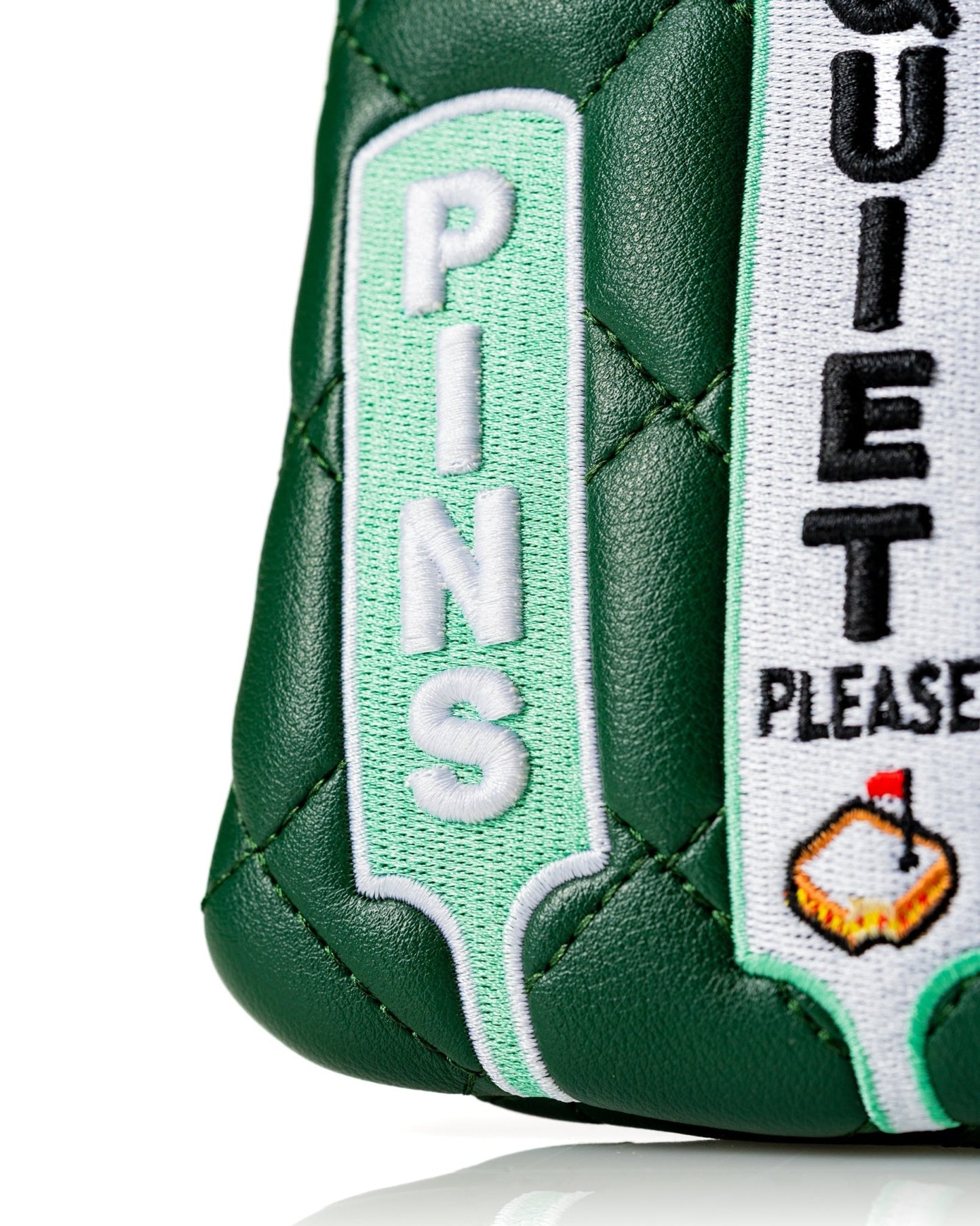 Quiet Please - Mallet Cover - Pins and Aces