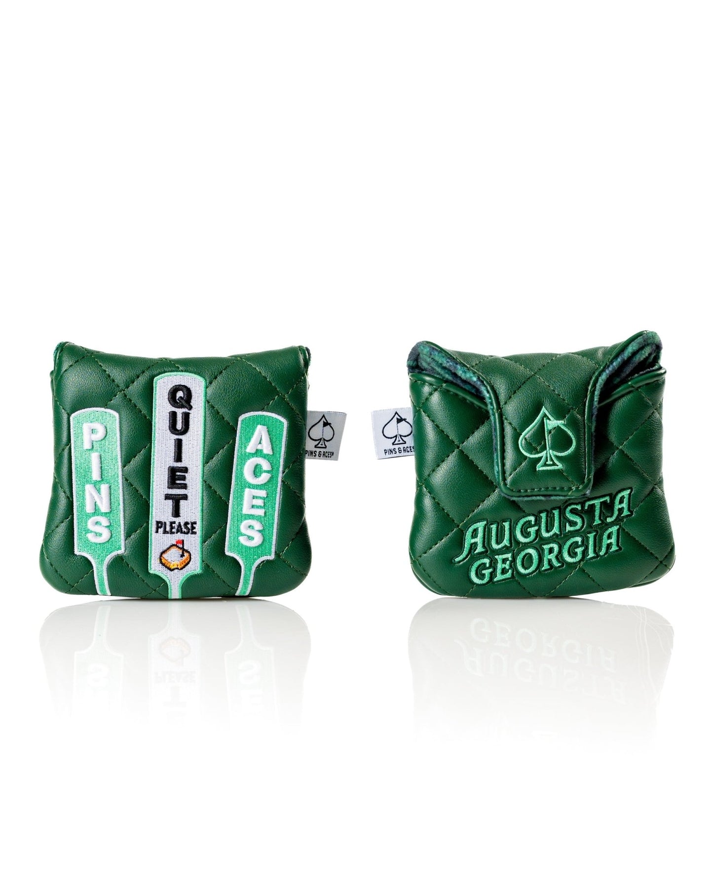 Quiet Please - Mallet Cover - Pins and Aces