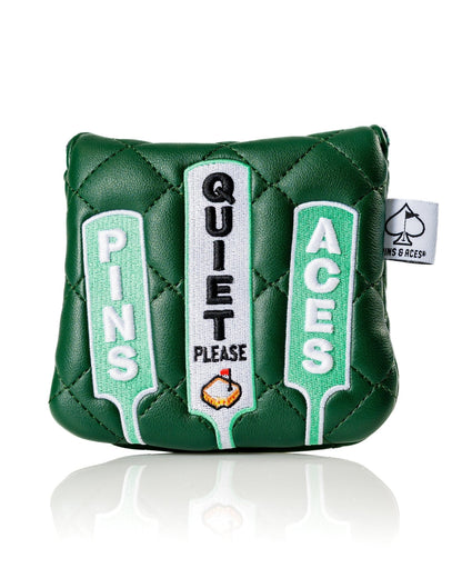 Quiet Please - Mallet Cover - Pins and Aces