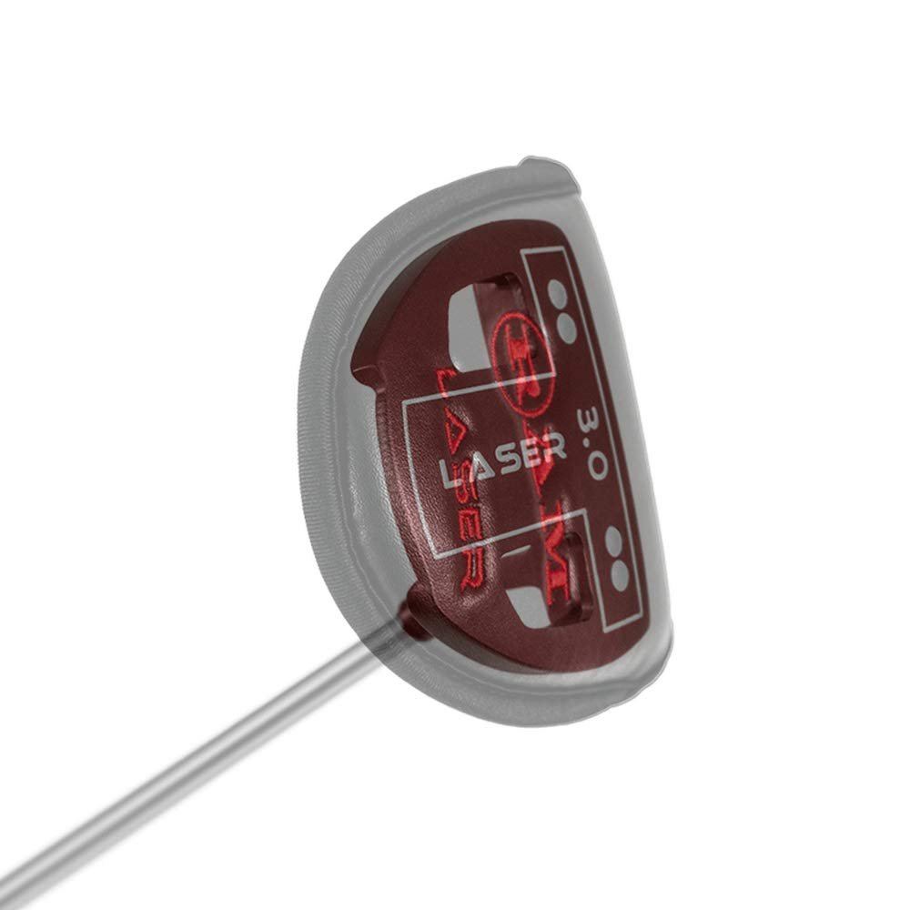 Ram Golf Laser No.3 White Ball Putter - Right Hand - Headcover Included - 34 Inches - Right