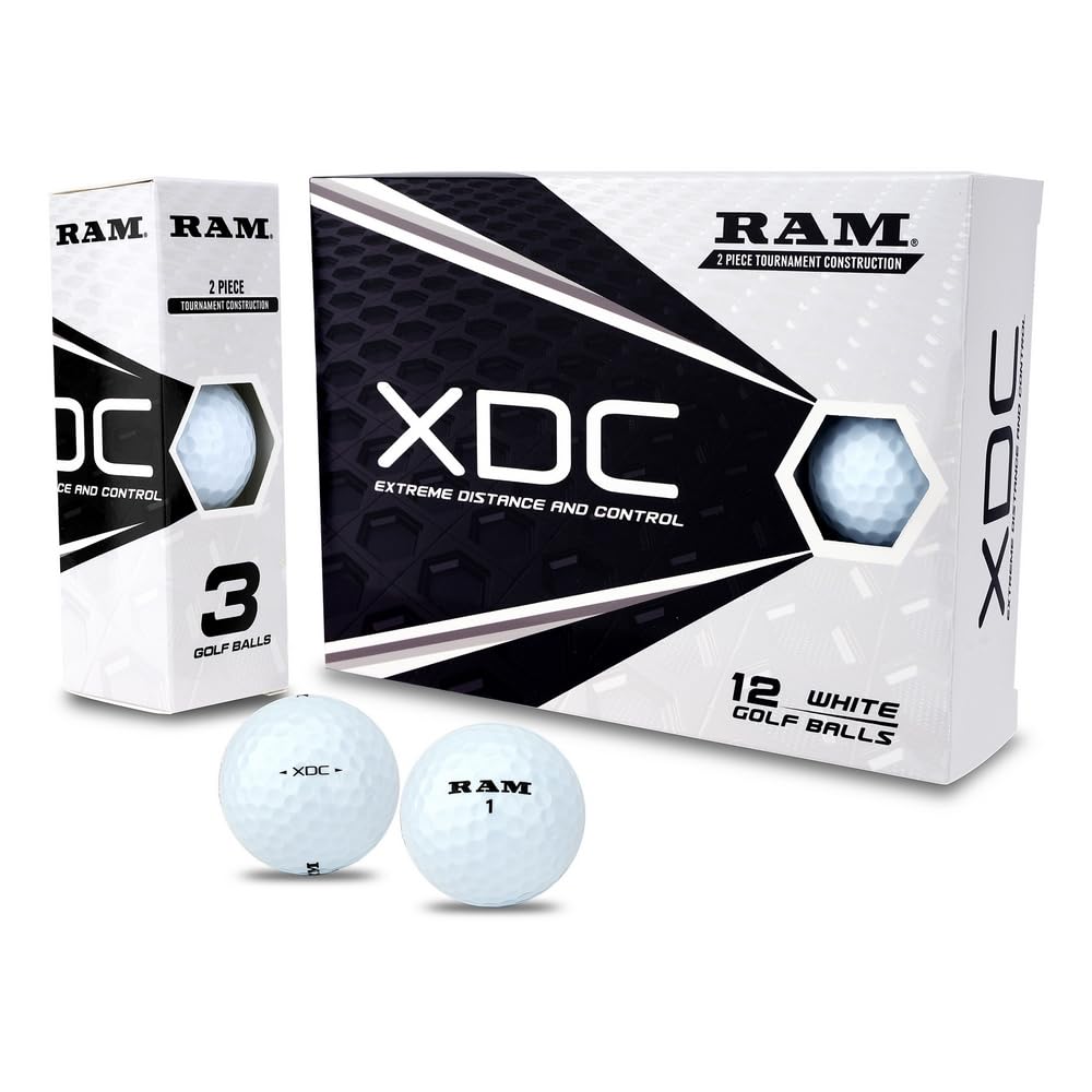 Ram Golf XDC Extreme Distance and Control Golf Balls - Ram Golf