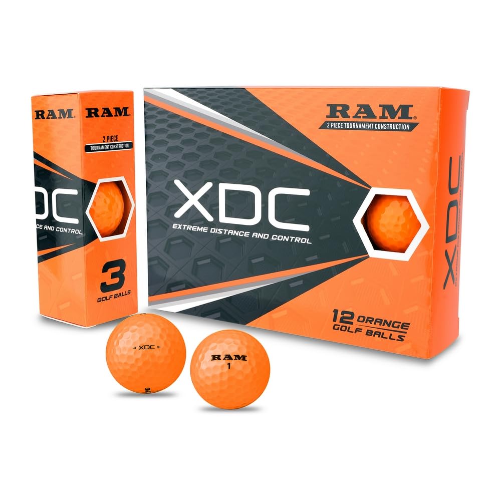 Ram Golf XDC Extreme Distance and Control Golf Balls - Ram Golf