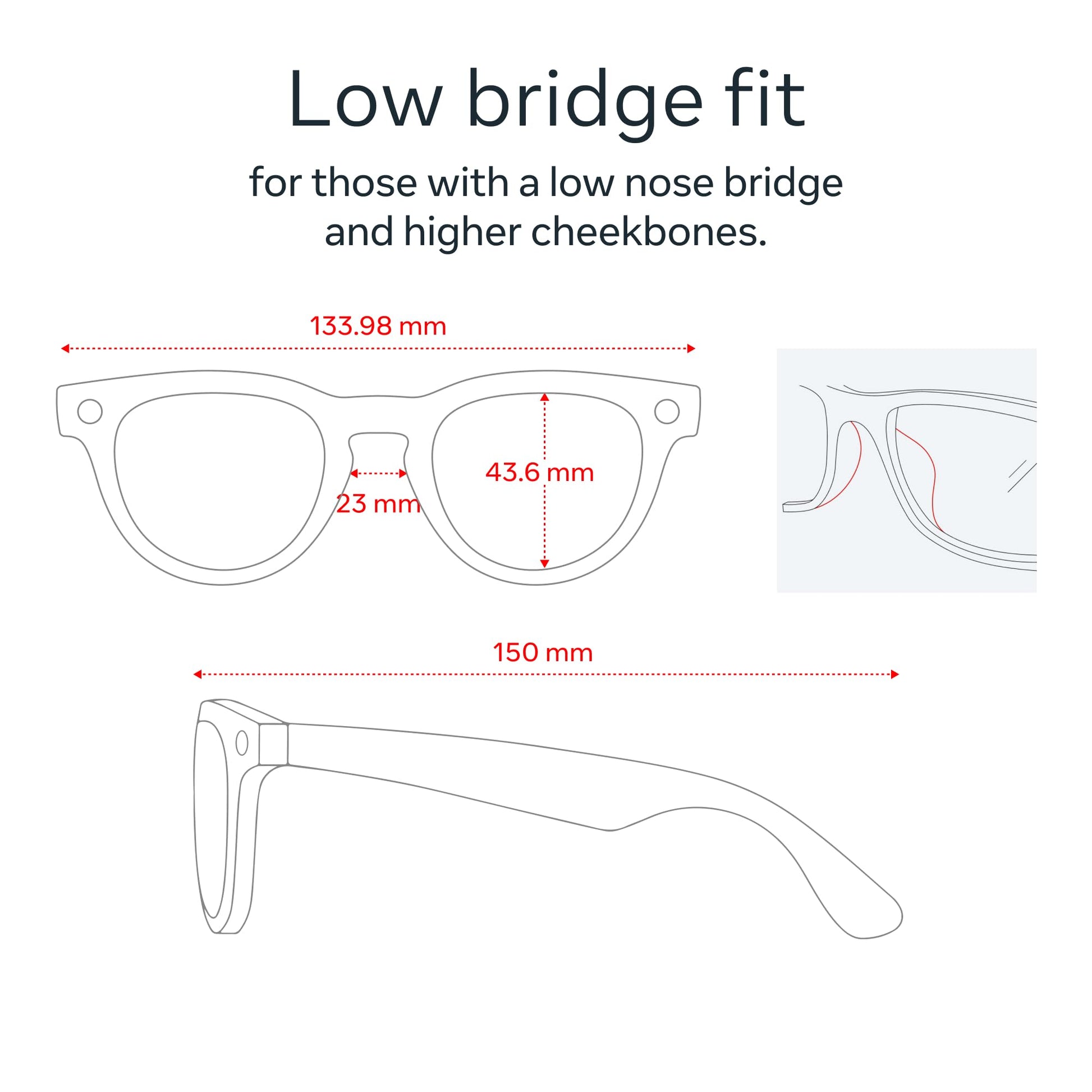 Ray - Ban | Meta Headliner (Gen 2) - Shiny Black, Transitions® Sapphire lenses - Ray - Ban