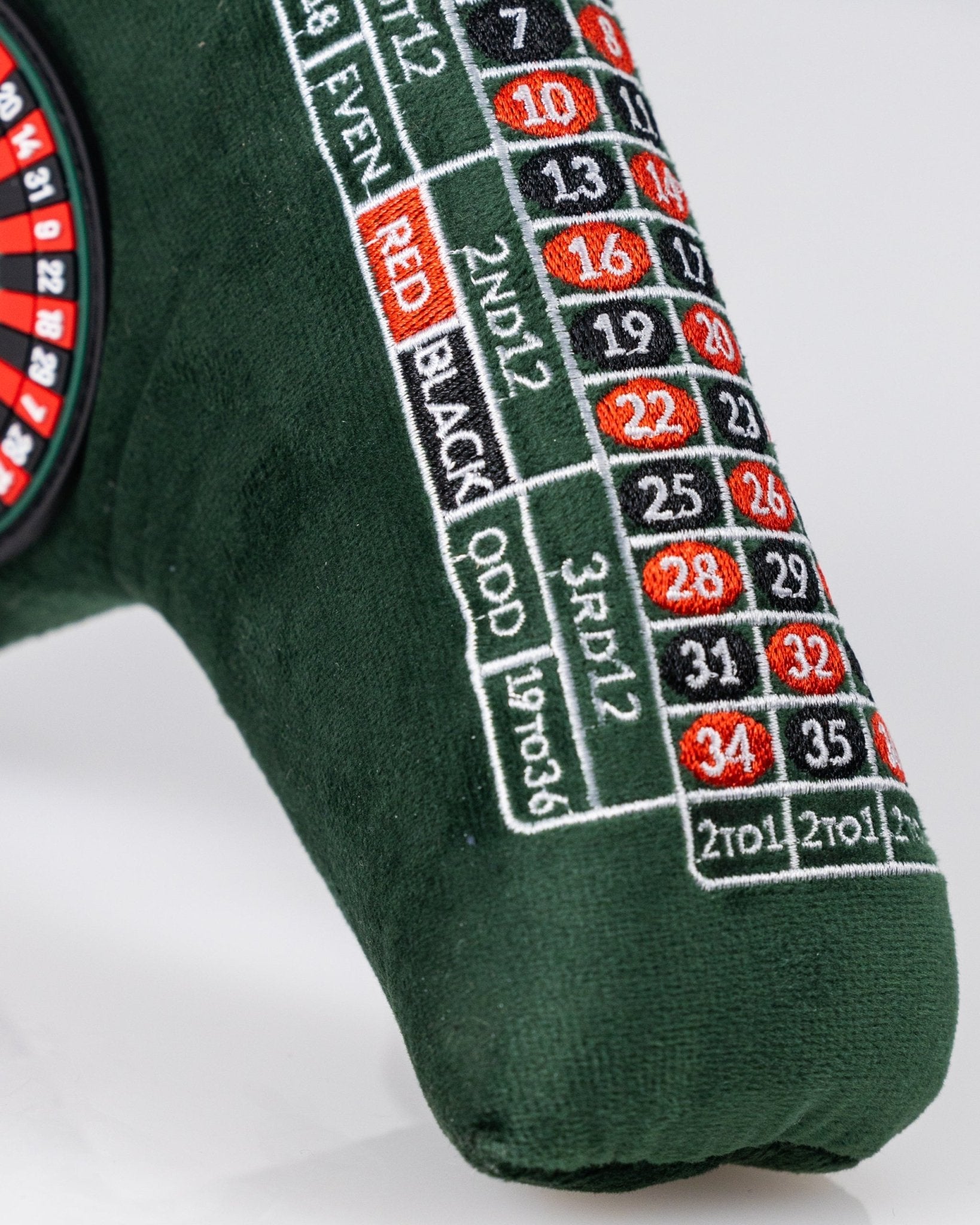 Roulette - Blade Putter Cover - Pins and Aces