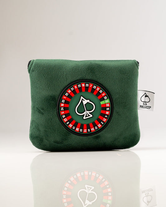 Roulette - Center Shaft Mallet Putter Cover - Pins and Aces