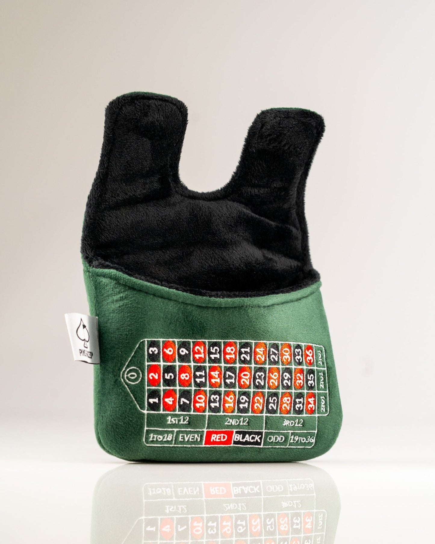 Roulette - Center Shaft Mallet Putter Cover - Pins and Aces
