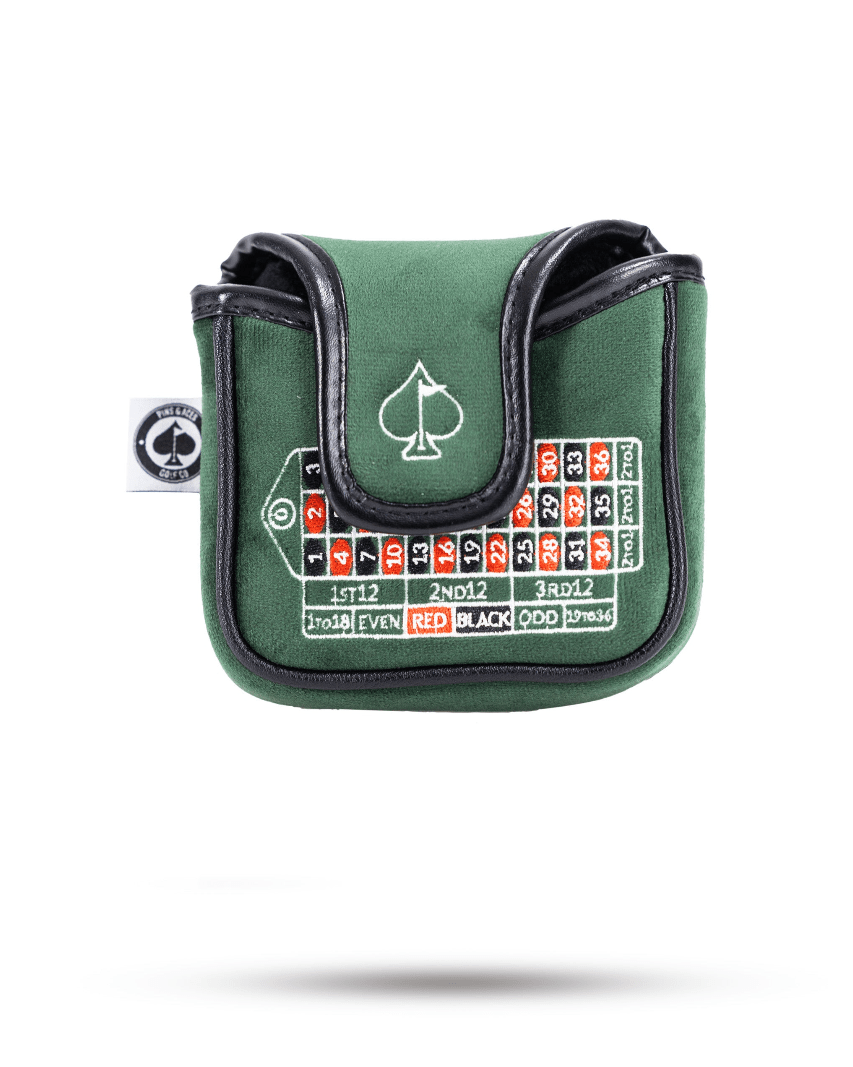 Roulette - Mallet Putter Cover - Pins and Aces