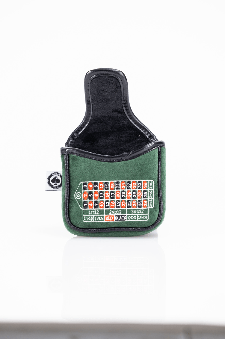 Roulette - Mallet Putter Cover - Pins and Aces