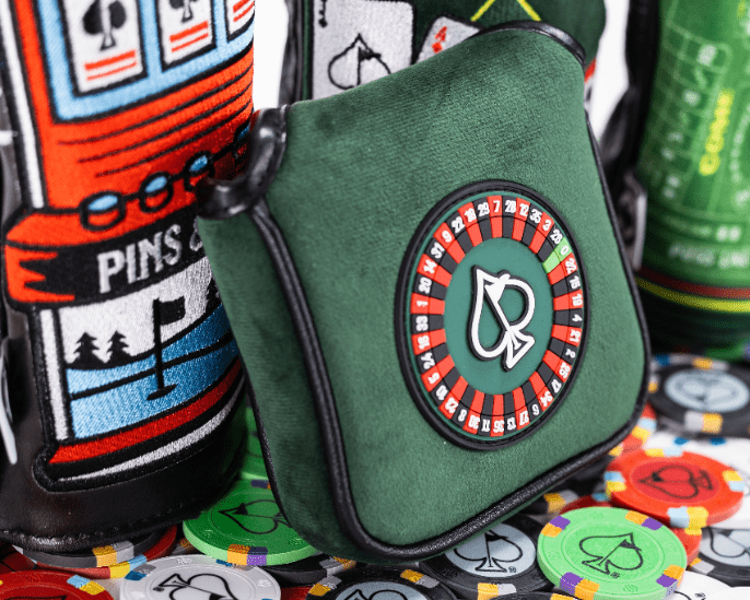 Roulette - Mallet Putter Cover - Pins and Aces
