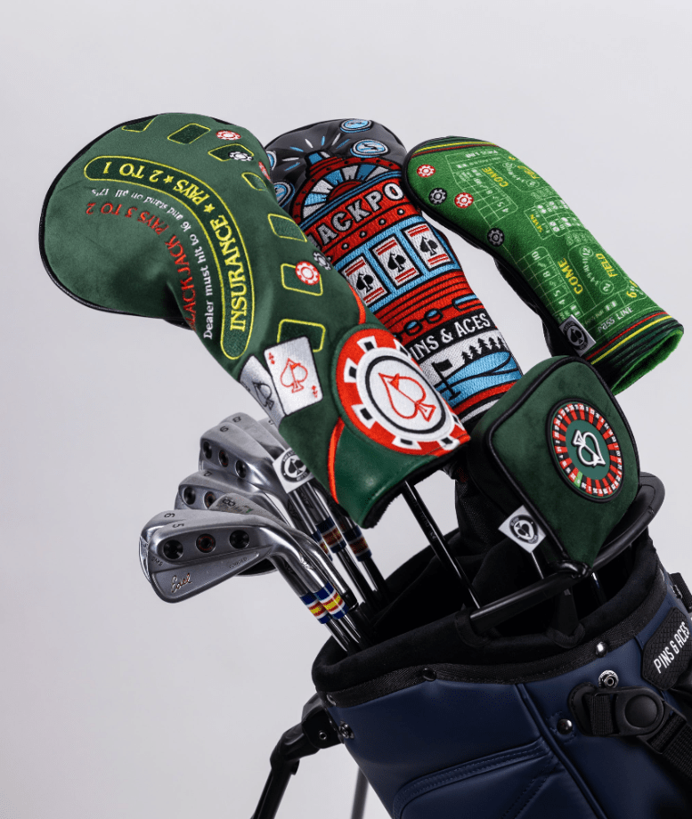 Roulette - Mallet Putter Cover - Pins and Aces
