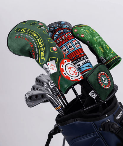 Roulette - Mallet Putter Cover - Pins and Aces